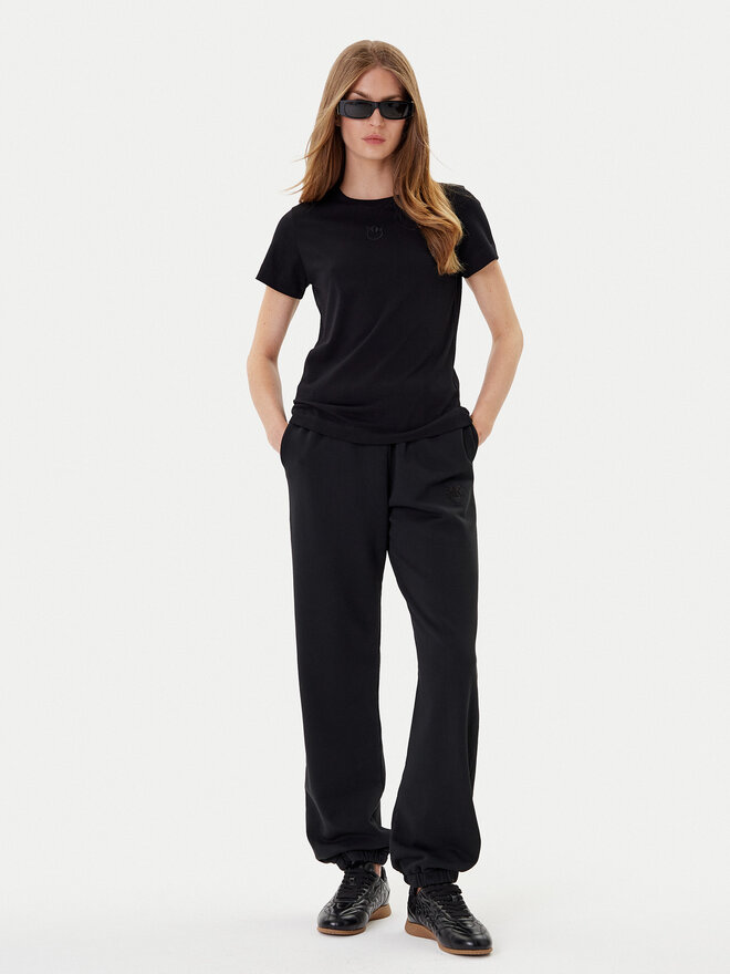PINKO PINKO Camiseta Bussolotto 100355 A2RD Negro Regular Fit