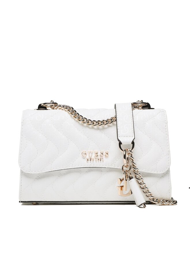 Bolso Guess Sasky GG HWGG86 92210 Blanco zapatos.es