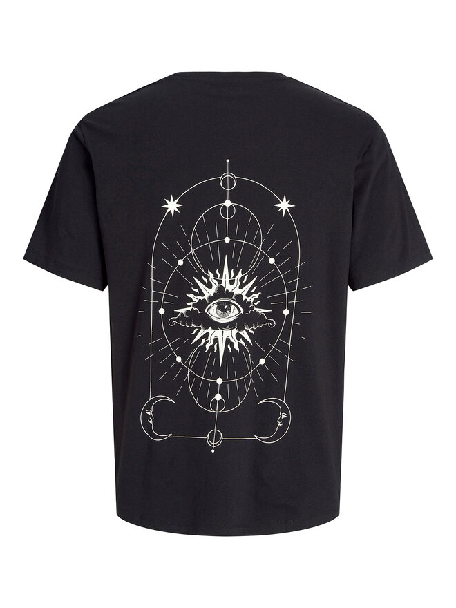 Jack&Jones Jack&Jones Marškinėliai Jackie 12271366 Juoda Relaxed Fit