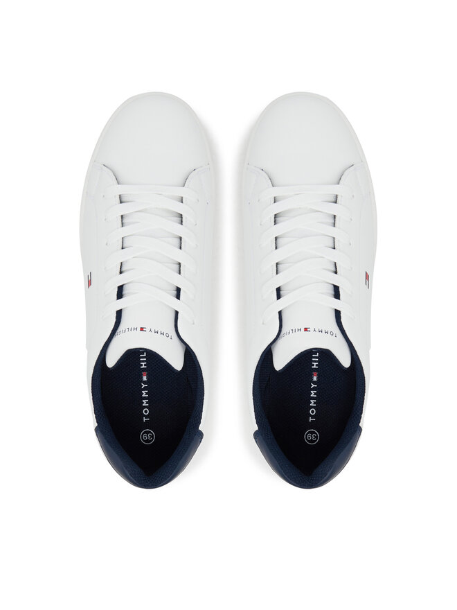 Tommy Hilfiger Снікерcи Tommy Hilfiger Low Cut Lace-Up T3X9-34073-1355X D Білий