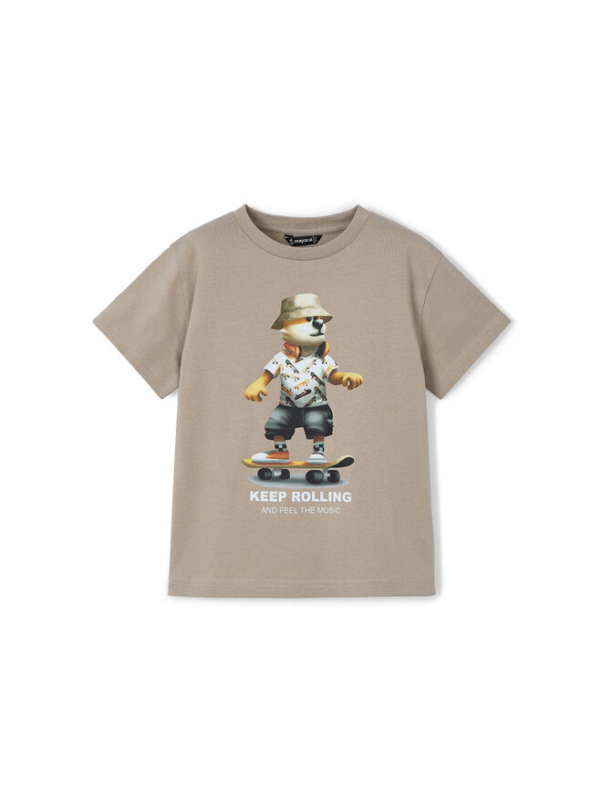 Mayoral Mayoral T-Shirt 3041 Beige Regular Fit