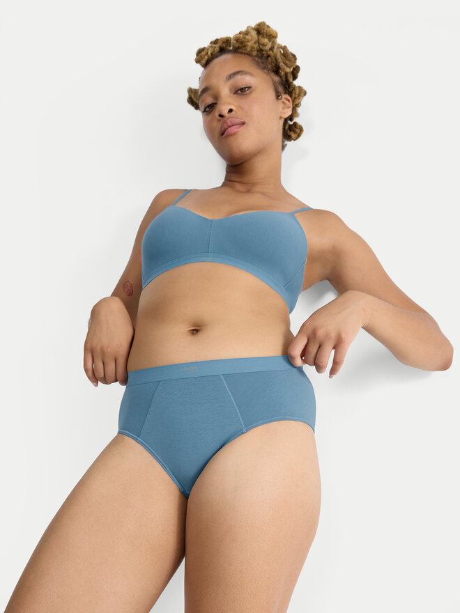 Sloggi Sloggi Σλιπ κλασικά Ever Ease 10219600 Μπλε