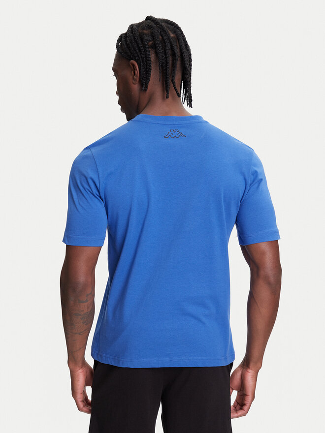 Kappa Kappa Marškinėliai 351U8JW 741 Mėlyna Regular Fit