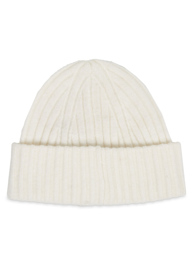 Tommy Hilfiger Čepice Tommy Hilfiger Tommy Twist Beanie AW0AW15325 Bílá