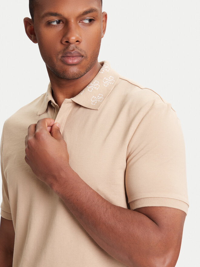 Guess Guess Polo M5YP34 KCJV1 Beis Regular Fit