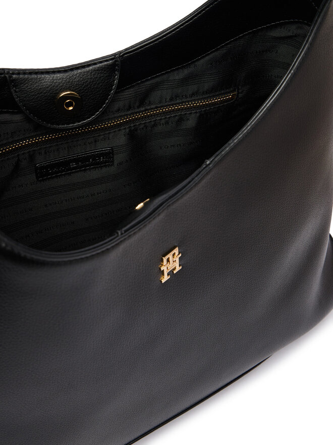 Tommy Hilfiger Handtasche Tommy Hilfiger Th Everyday AW0AW19187 Schwarz