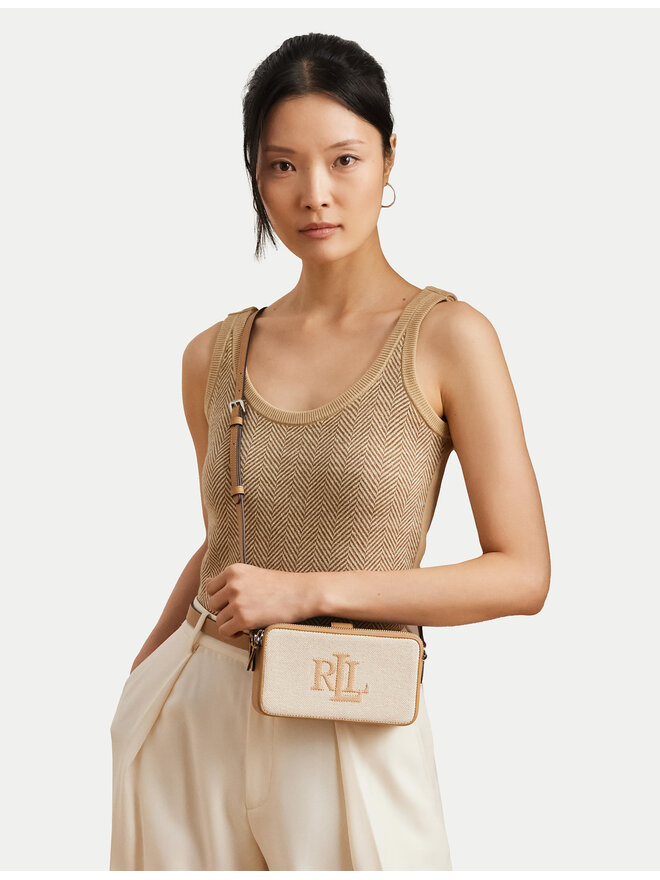 LAUREN RALPH LAUREN Torebka LAUREN RALPH LAUREN 432966883001 Beżowy