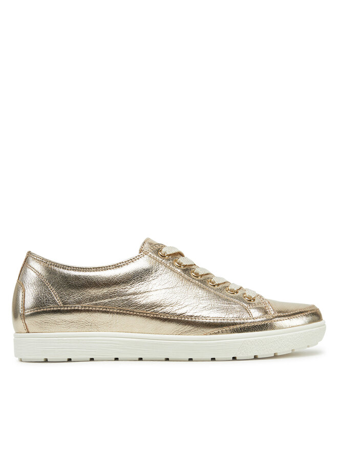 Caprice Sneakersy Caprice 9-23654-42 Złoty