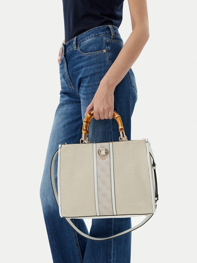 Guess Handtasche Guess HWAG93 37220 Écru