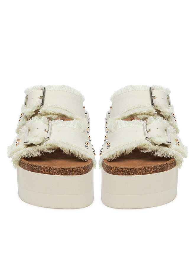 DeeZee Pantoletten DeeZee LB-P1748 Beige