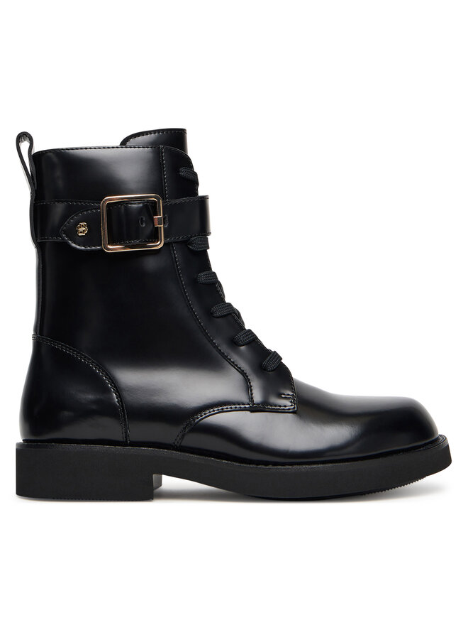 BOSS Botines planos BOSS Eleri 50552772 Negro