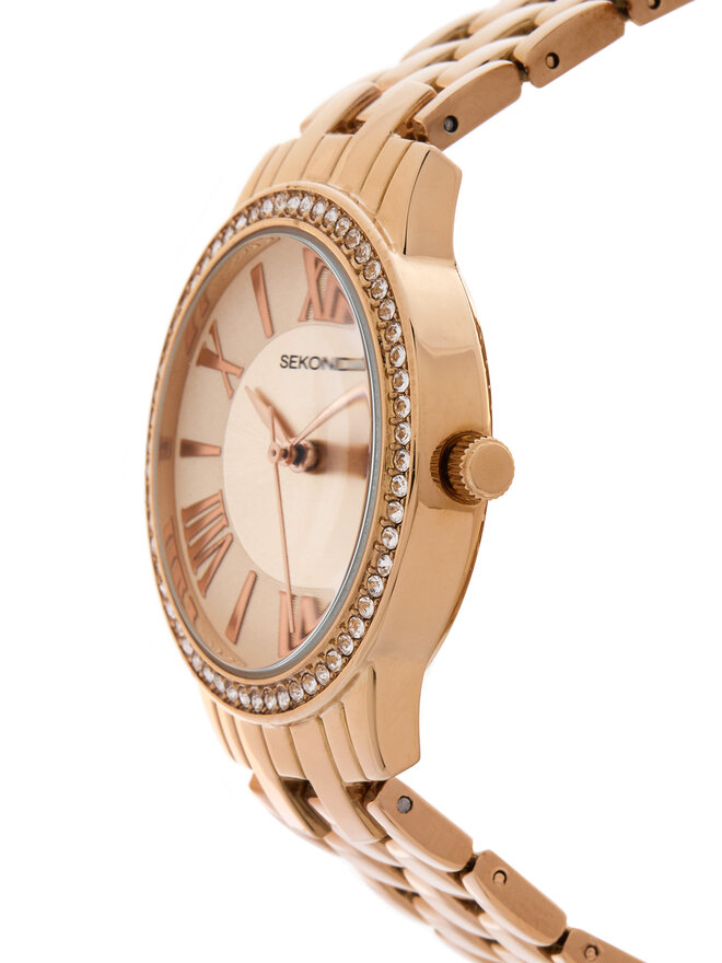 Sekonda Zegarek Sekonda 2400 Różowe złoto