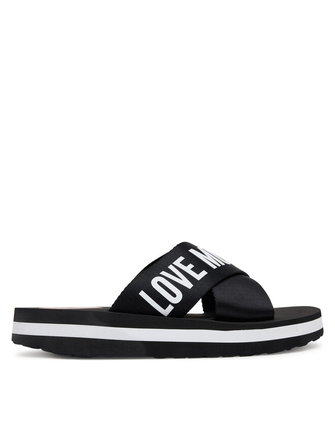 LOVE MOSCHINO Шльопанці LOVE MOSCHINO JA28324G0MIX3000 Чорний