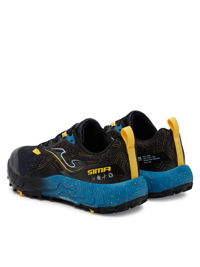 Joma Παπούτσια για Τρέξιμο Joma Sima 2501 TKSIMS2501 Μαύρο