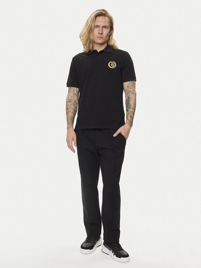Just Cavalli Just Cavalli Poloshirt 76OAGG19 Schwarz Regular Fit