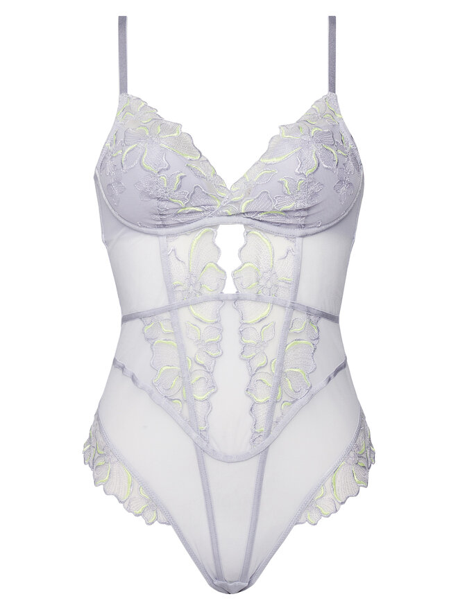 Hunkemöller Hunkemöller Боді 301936 Фіолетовий