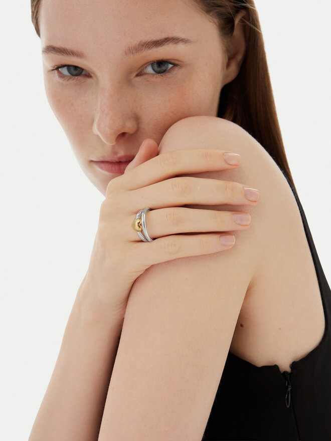 TOUS Ring TOUS Flechazo 1004561914 Silberfarben