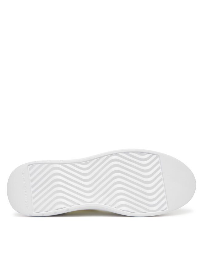 Tommy Hilfiger Αθλητικά Tommy Hilfiger Light Cupsole Knit Seasonal FM0FM05403 Λευκό
