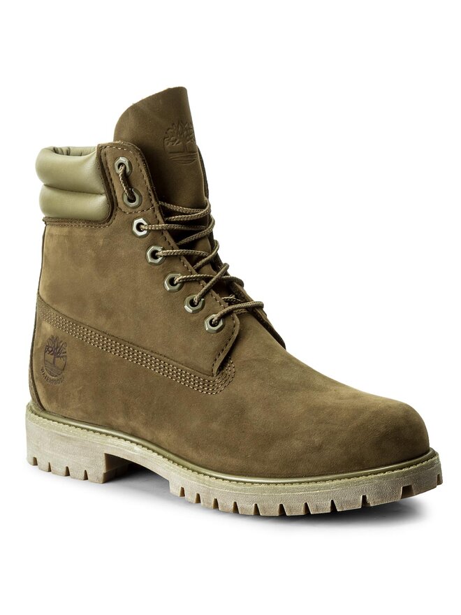 Bottes de randonnee Timberland 6 In Double Collar B A1KPG Vert chaussures