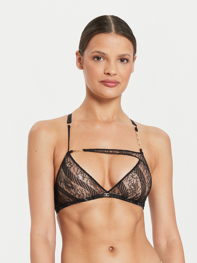 Chantelle Chantelle Σουτιέν Bralette Slash C010PF Μαύρο