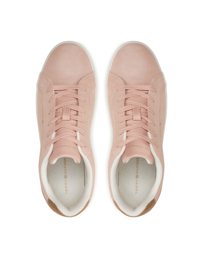 Tommy Hilfiger Снікерcи Tommy Hilfiger Color Pop Court Sneaker FW0FW08282 Рожевий