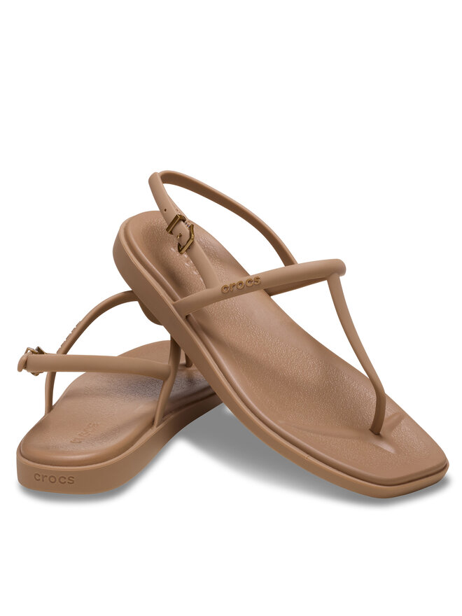 Crocs Σανδάλια Crocs Miami Thong Flip 209793 Καφέ