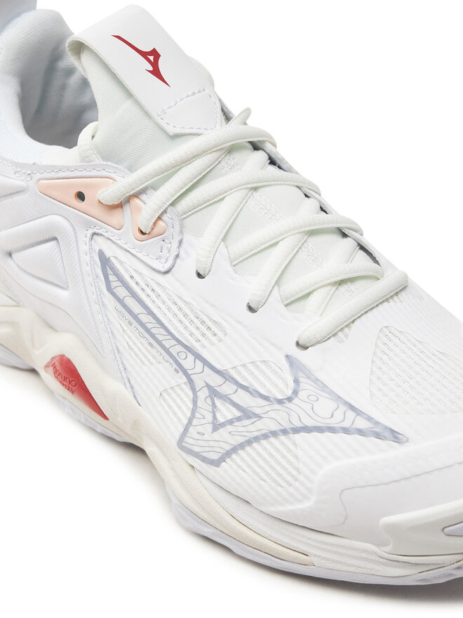 Mizuno Scarpe indoor Mizuno Wave Momentum 3 V1GC2312 Bianco