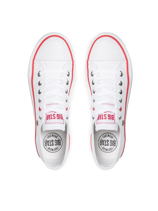 Big Star Shoes Plátěnky Big Star Shoes T274022 101 Bílá