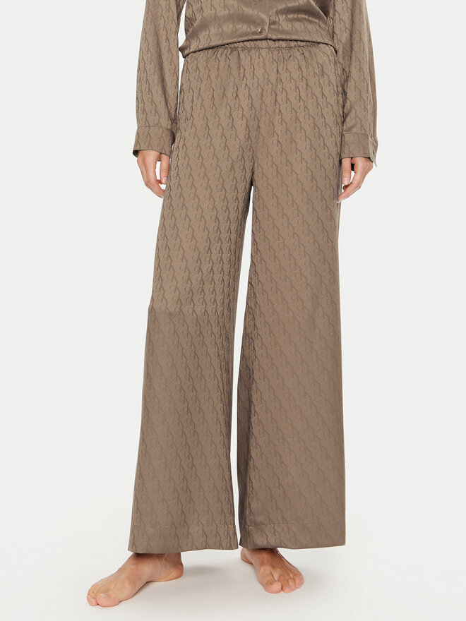 Calvin Klein Calvin Klein Pyjamahose 000QS7304E Braun Relaxed Fit