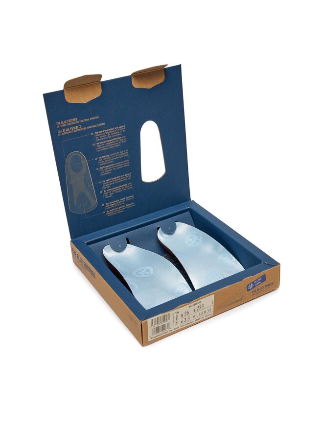 Birkenstock Vložky Birkenstock FOOTBED BLUE 1025880 Modrá