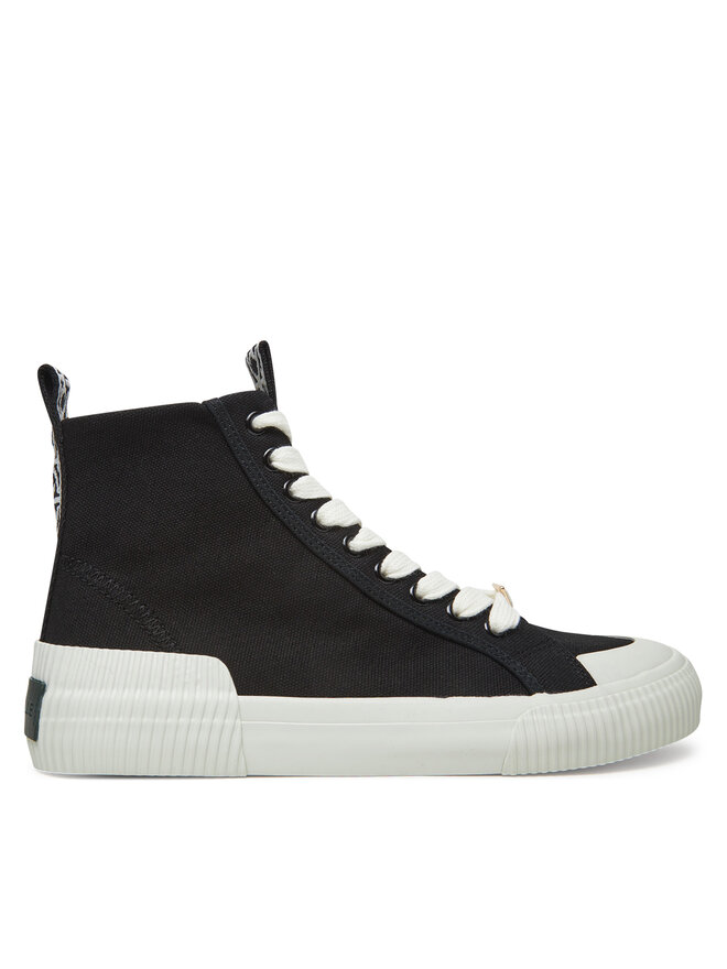 Coccinelle Sneakers aus Stoff Coccinelle E4 SXG 24 02 01 Schwarz
