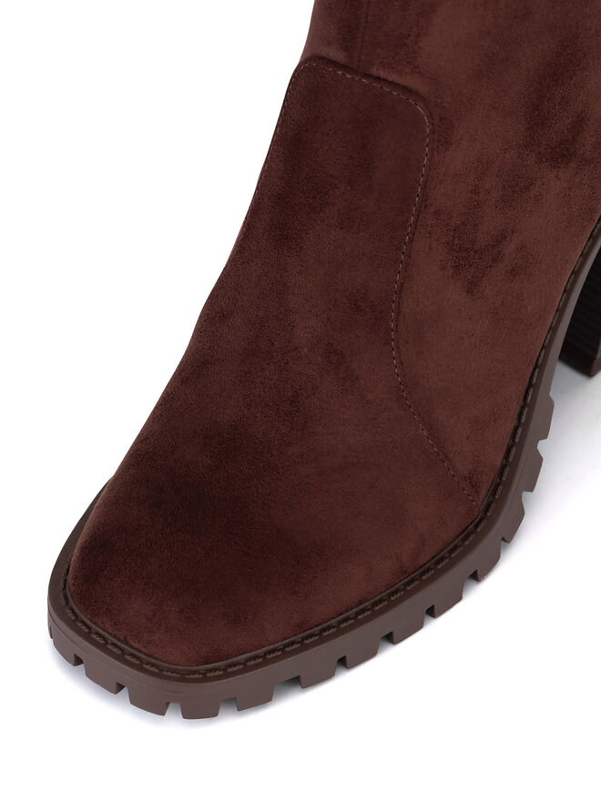 Nine West Škornji Nine West WFA2947-1 Rjava