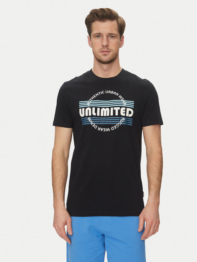 Blend Blend Футболка 20718276 Чорний Regular Fit