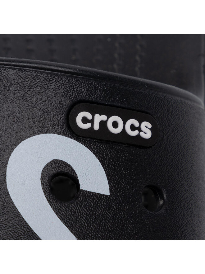 Crocs Iešļūcenes Crocs Crocsband III Printed Side 206003 Melns