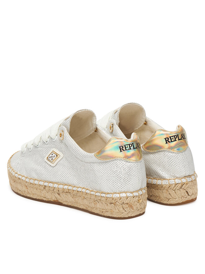 REPLAY Espadrilles REPLAY GWF22 .000.C0093S Weiß
