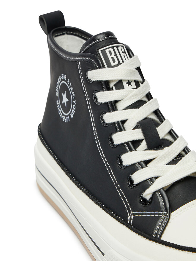 Big Star Shoes Кецове Big Star Shoes OO274062 Черен