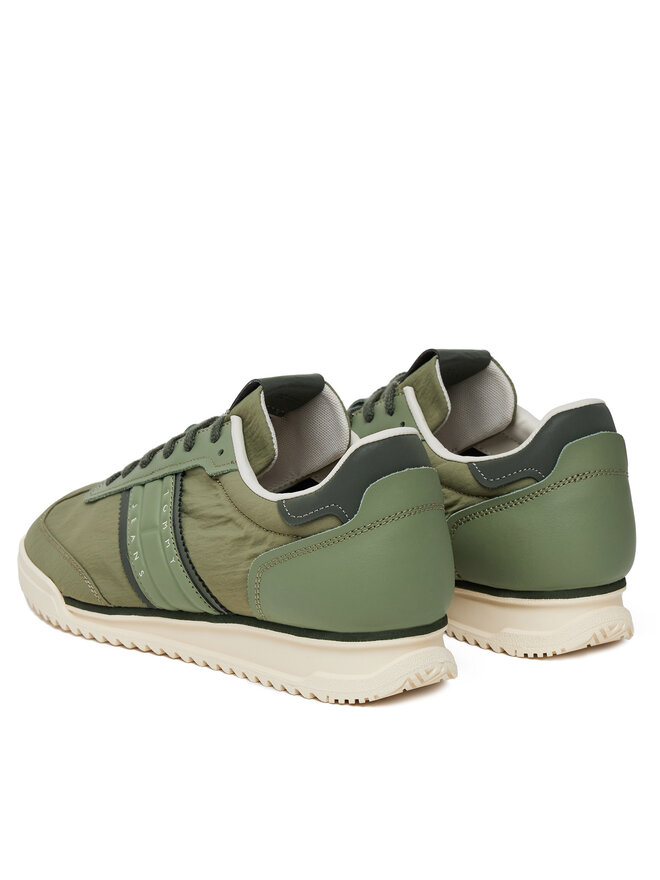 Tommy Hilfiger Αθλητικά Tommy Hilfiger Tjm Runner Cleated Mix Mat. EM0EM01598 Πράσινο