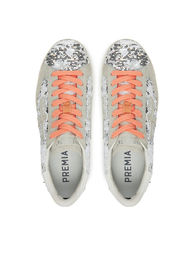 Premiata Sneakersy Premiata STEVEND VAR 7270 Stříbrná