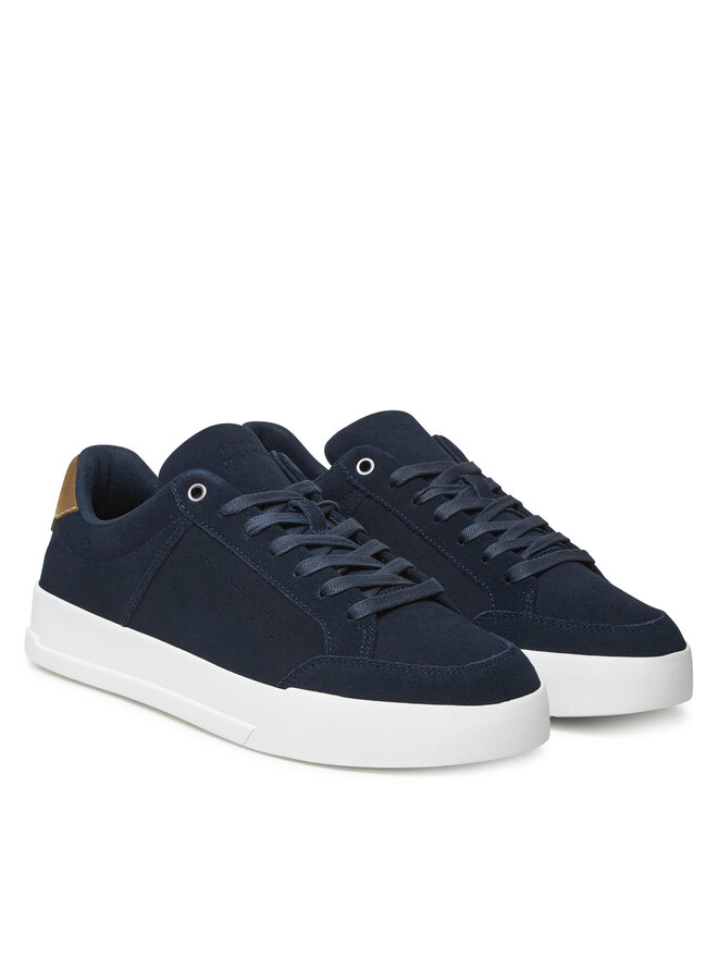 Tommy Hilfiger Αθλητικά Tommy Hilfiger Th Court Summer Suede FM0FM05517 Σκούρο μπλε