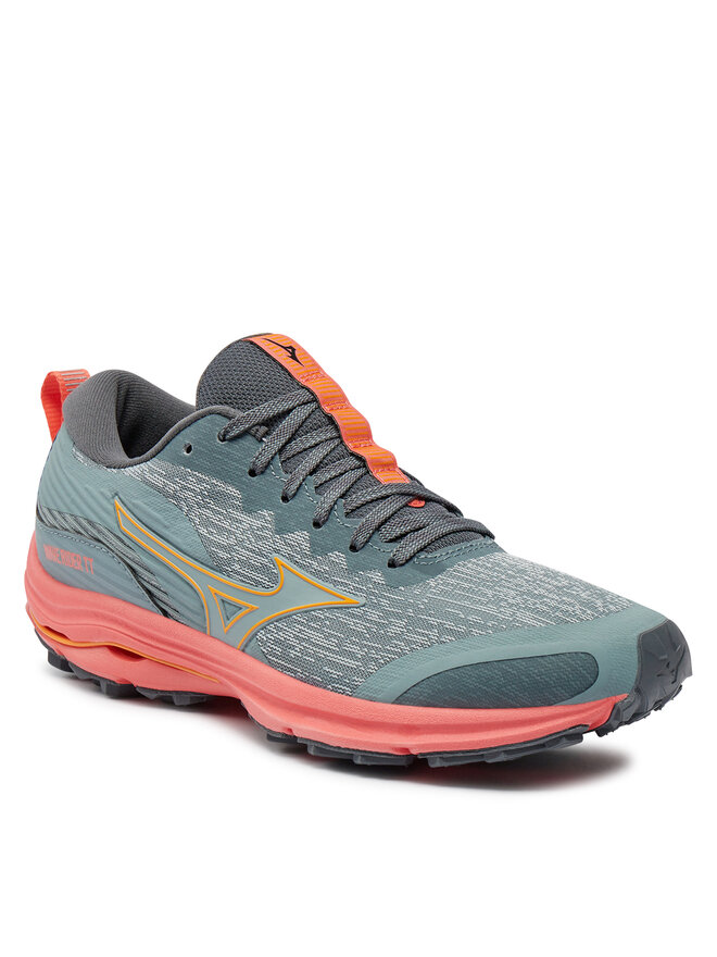 Mizuno Маратонки за бягане Mizuno Wave Rider Tt J1GD2232 Сив