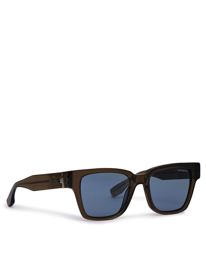 Trussardi Okulary przeciwsłoneczne Trussardi TSM9026 Zielony