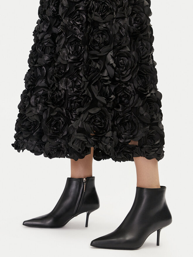 Max Mara Боти Max Mara Mmbootie 24247960116 Черен