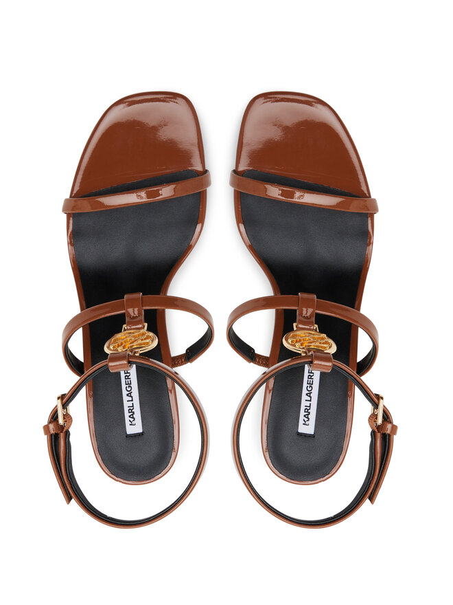 KARL LAGERFELD Sandali KARL LAGERFELD Belvia KL32914 Rjava