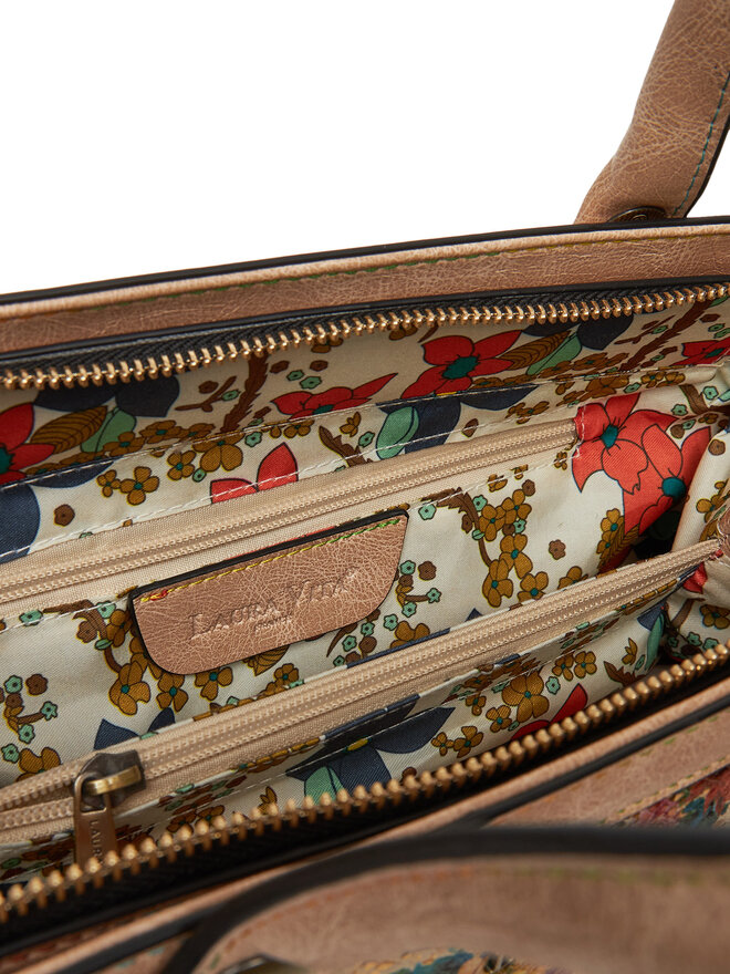 Laura Vita Handtasche Laura Vita Aramis 04 Beige