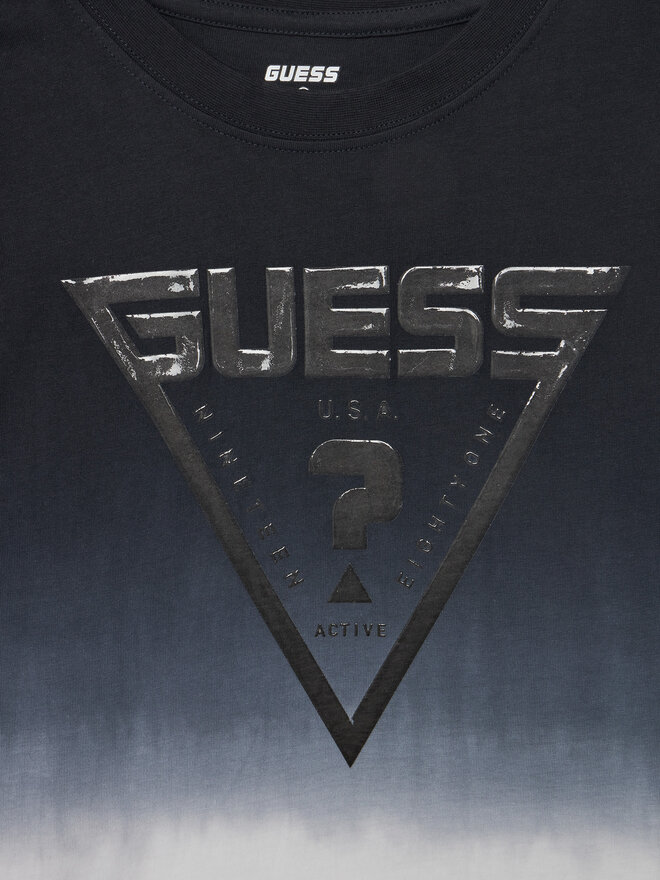 Guess Guess Majica L5GI27 I3Z14 Črna Regular Fit