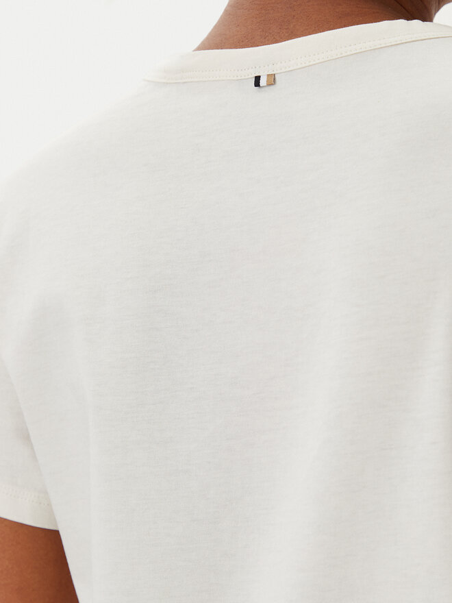 BOSS BOSS Camiseta Eventsa7 50537598 Écru Regular Fit