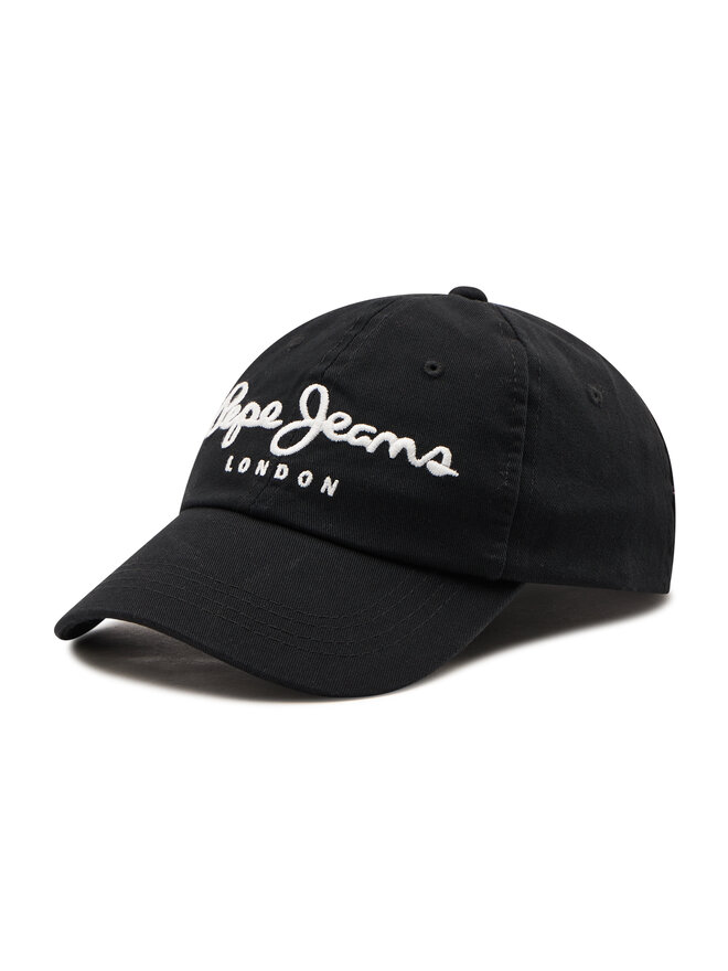 Pepe Jeans Шапка с козирка Pepe Jeans Torla Cap PM040491 Черен