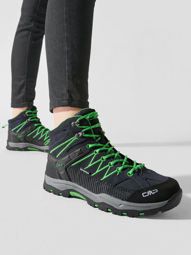 CMP Trekingová obuv CMP Kids Rigek Mid Trekking Shoe Wp 3Q12944J Tmavomodrá