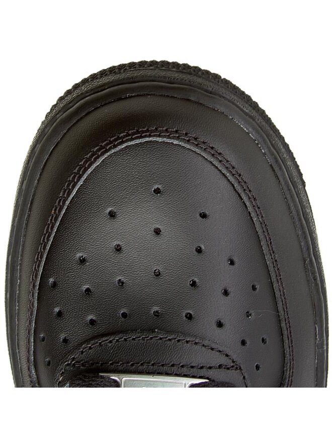 Nike Sneakersy Nike Air Force 1 Mid (GS) 314195 004 Černá