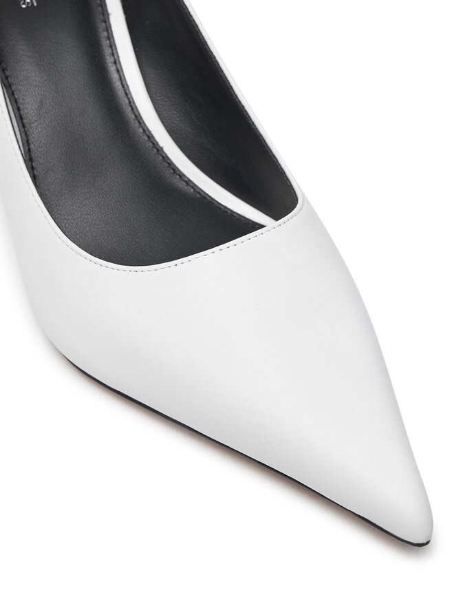 MICHAEL Michael Kors Γόβες MICHAEL Michael Kors Luna Mid Pump 40F4LUMP3L Λευκό
